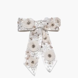 Bridal hairpiece by Jennifer Behr